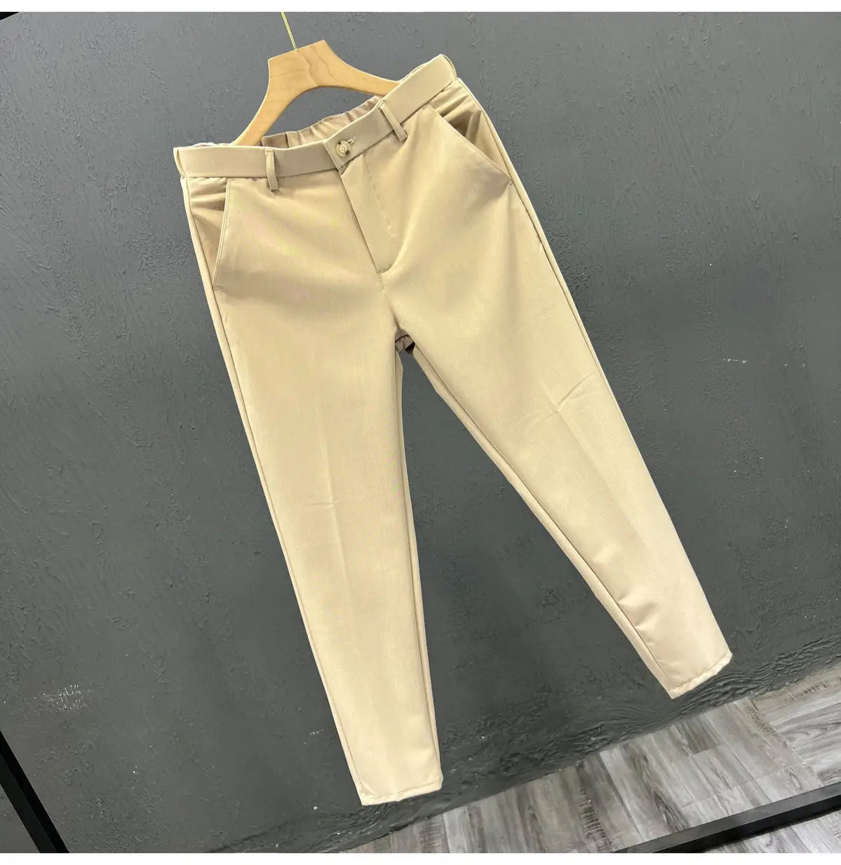 Formal Strecth Solid Straight Slim Trouser 59309 Formal Strecth Solid Straight Slim Trouser 59309