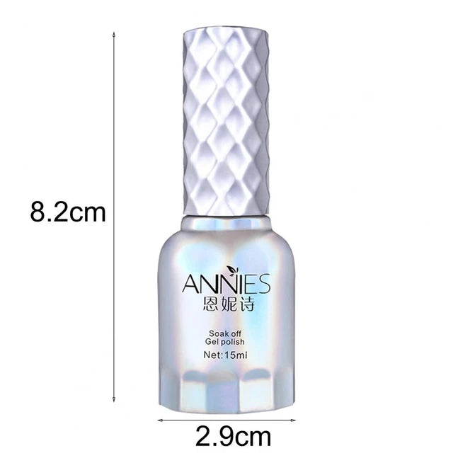 ANNIES 15ml Nail Polish Quick Drying Manicure Lacquer Summer Gel Nail Jelly Polish
