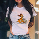 Disney Women's White Comfortable T-Shirt S4985786 2XL - TUZZUT Qatar Online Shopping