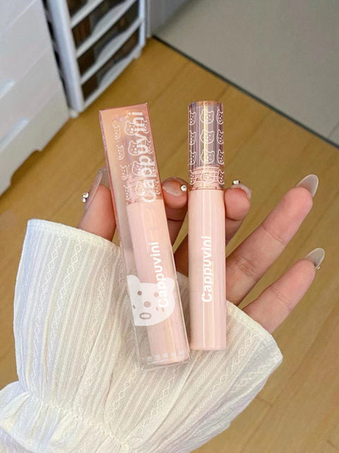 CAPPUVINI Mirror Lip Gloss Liquid Moisturizer Natural Lip Care CAPPUVINI Mirror Lip Gloss Liquid Moisturizer Natural Lip Care