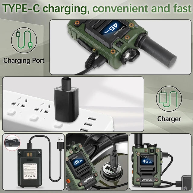 Long Range Square Walkie Talkie 663598 - TUZZUT Qatar Online Shopping