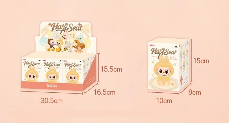 Labubu The Monsters - Have a Seat Vinyl Plush Blind Box (1 Piece, Assorted) - TUZZUT Qatar Online Shopping