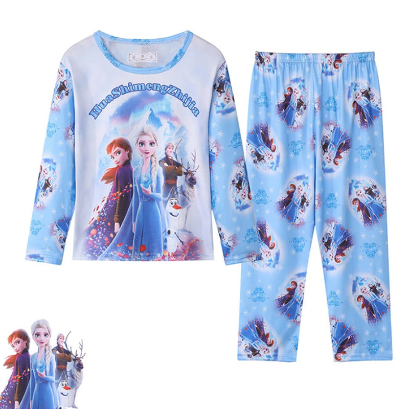 Disney Children's Frozen Pajamas Set Kids Baby Girl 1574101 - TUZZUT Qatar Online Shopping