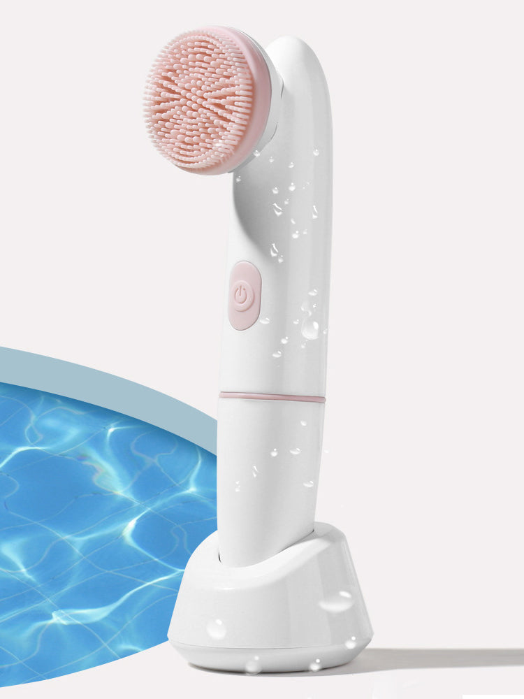 2 in 1 Face Brush Cleaning Electric WL-0156 - TUZZUT Qatar Online Shopping