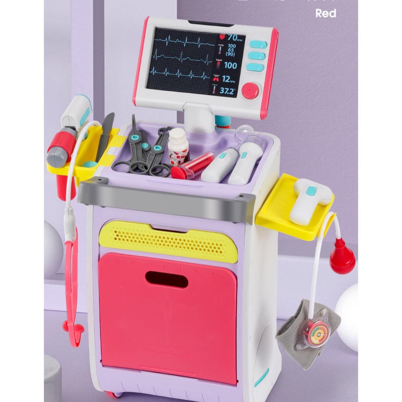 Doctor Medical Desk Pretend Play Smart Novelty Doctor Cart Toy - TUZZUT Qatar Online Shopping