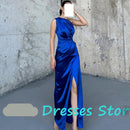 Women's Dubai Evening Dress Ankle-Length Satin Kaftan 070699517 2XL - TUZZUT Qatar Online Shopping