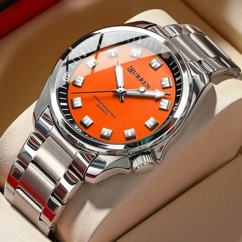CURREN Stainless Steel Watch W6376 CURREN Stainless Steel Watch W6376