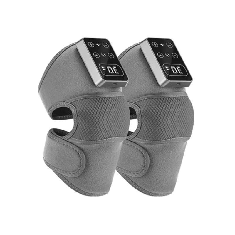 Electric Knee Massager with 3 Levels of Vibration And 5 Levels of Hot Compression JH-801 - TUZZUT Qatar Online Shopping