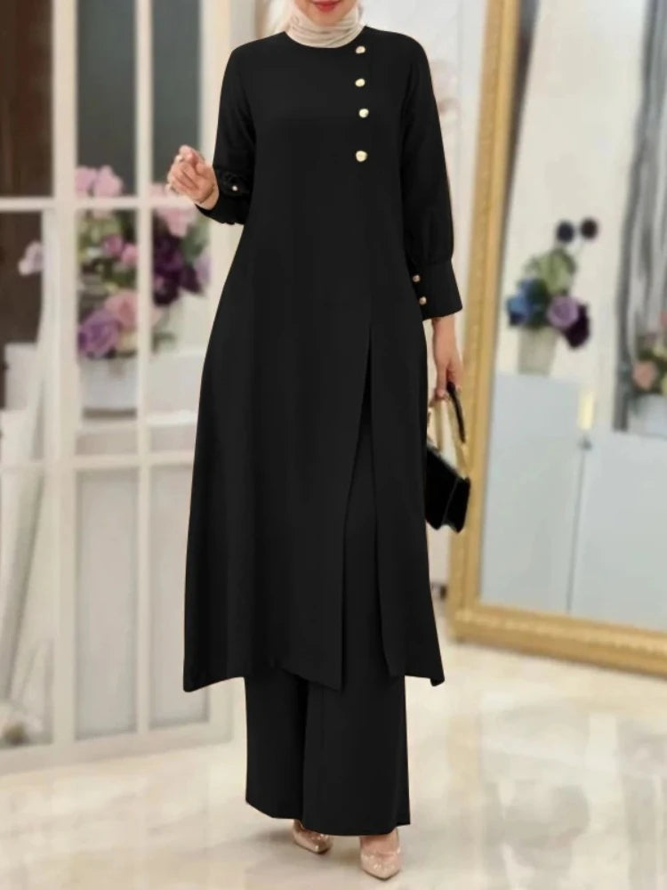 Women Eid Two Piece Set Dress L6985478 Women Eid Two Piece Set Dress L6985478