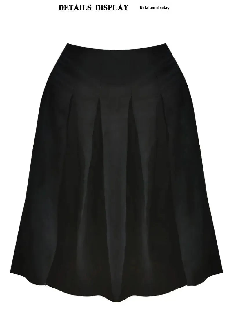 Women's Fashion Casual Elegant Pleated Long Skirt 58031 Women's Fashion Casual Elegant Pleated Long Skirt 58031