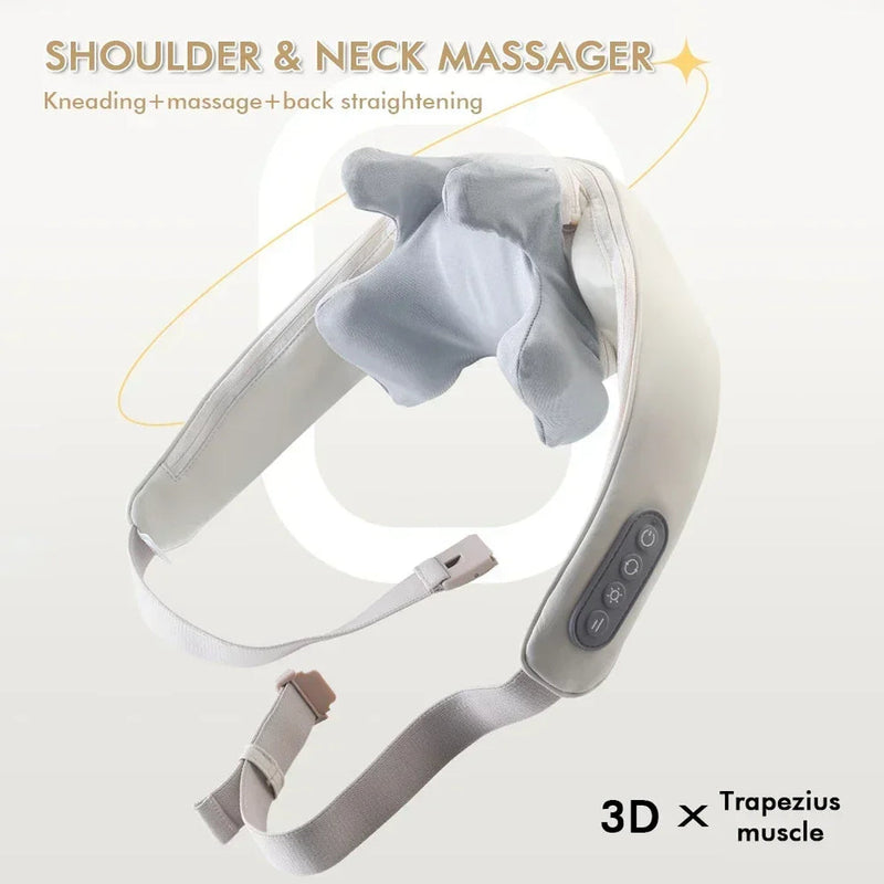 Trapezius Relaxing Massager Shawl Pillow- Shoulder Neck Waist Back Legs DYMIROY-Z9 - Tuzzut.com Qatar Online Shopping