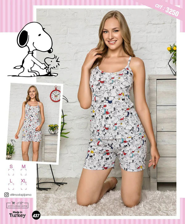 Women's Night Suit Top Short - 3250 TRW2000 Women's Night Suit Top Short - 3250 TRW2000