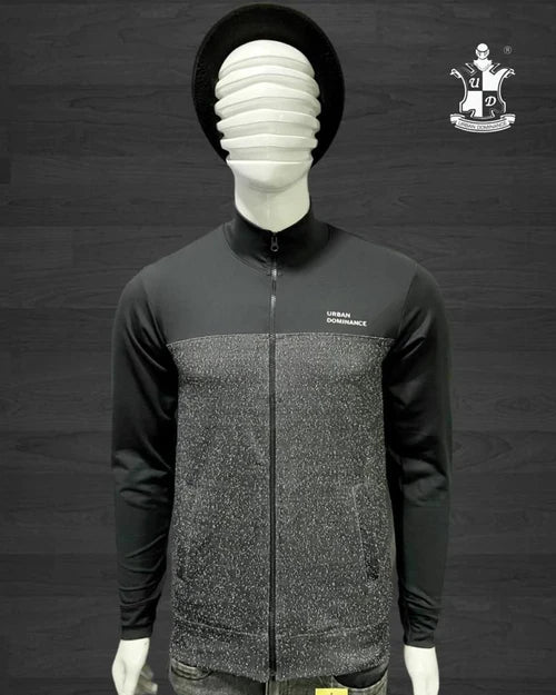 Urban Dominance Zipper Full Sleeves T-shirt T1044 Urban Dominance Zipper Full Sleeves T-shirt T1044