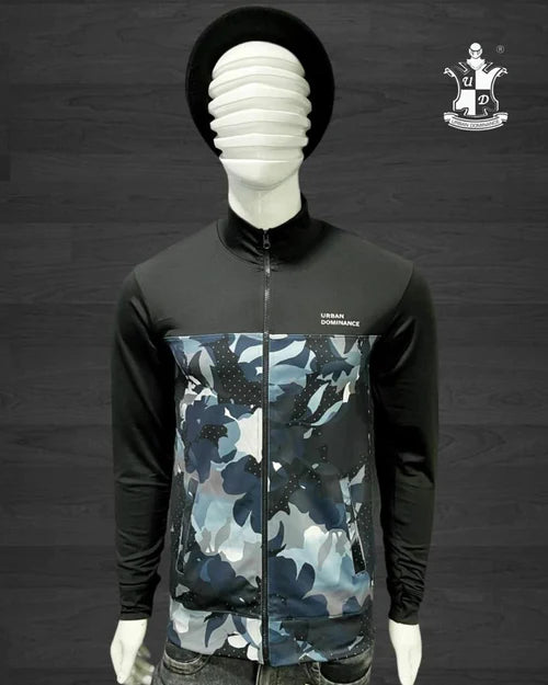 Urban Dominance Zipper Full Sleeves T-shirt T1044 Urban Dominance Zipper Full Sleeves T-shirt T1044