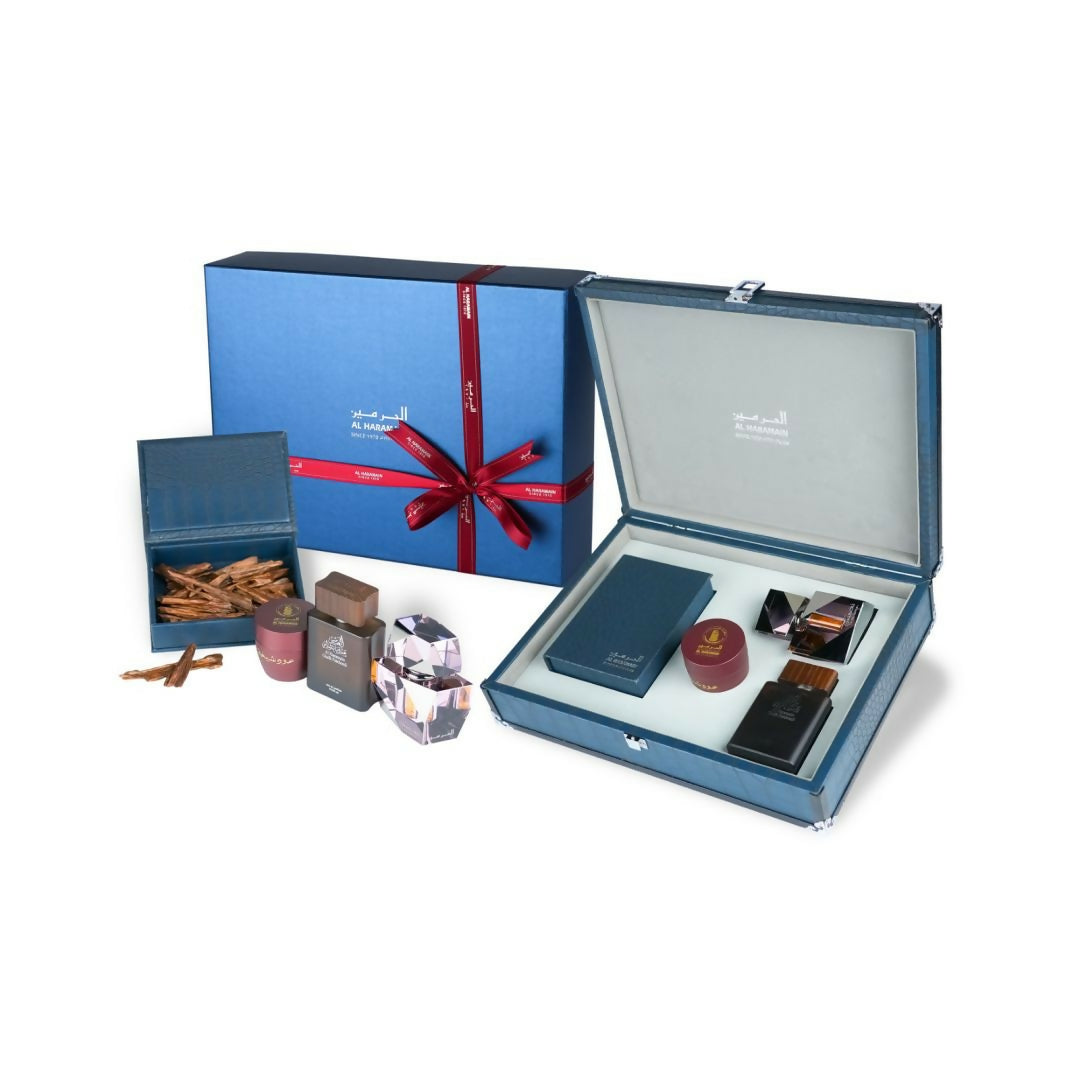 Haramain Gift Box Blue Haramain Gift Box Blue