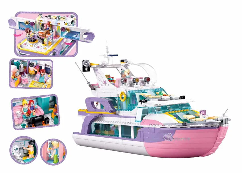 Sluban Dream Luxury Yacht Construction Set M38-B1167