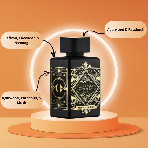 Badee Al Oud for Glory EDP Perfume -100ml By Lattafa Badee Al Oud for Glory EDP Perfume -100ml By Lattafa