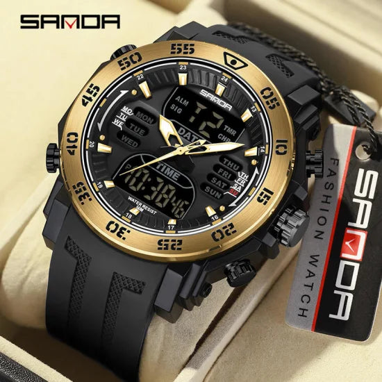 Sanda Sport Casual Wristwatch for Male W0476 Sanda Sport Casual Wristwatch for Male W0476