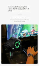 HIFI Deep Bass Subwoofer 3D Surround Bluetooth Wireless Speaker with LED Lighting YZ6103 - TUZZUT Qatar Online Shopping