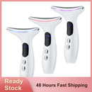 LED Facial Neck Massager - HY38 - TUZZUT Qatar Online Shopping