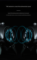 HIFI Deep Bass Subwoofer 3D Surround Bluetooth Wireless Speaker with LED Lighting YZ6103 - TUZZUT Qatar Online Shopping