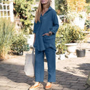 Autumn Women's Casual Two Piece Set 39261 - TUZZUT Qatar Online Shopping