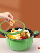 Multifuncional Plumpy Non-stick Micro Pressure Pot 8L - TUZZUT Qatar Online Shopping