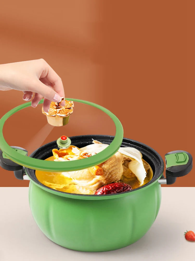Multifuncional Plumpy Non-stick Micro Pressure Pot 8L Multifuncional Plumpy Non-stick Micro Pressure Pot 8L