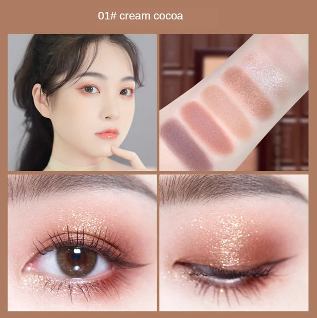 NOVO Chocolate 6-color eyeshadow