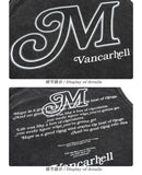 Vintage Loose Printed Sleeveless Vest M 408645 - TUZZUT Qatar Online Shopping