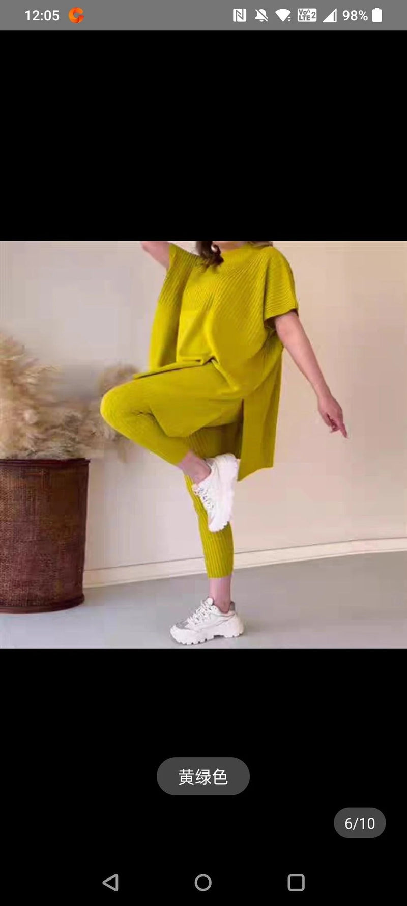 Women Plus Size Loose Knitted Casual Two Piece Set 71743 - TUZZUT Qatar Online Shopping