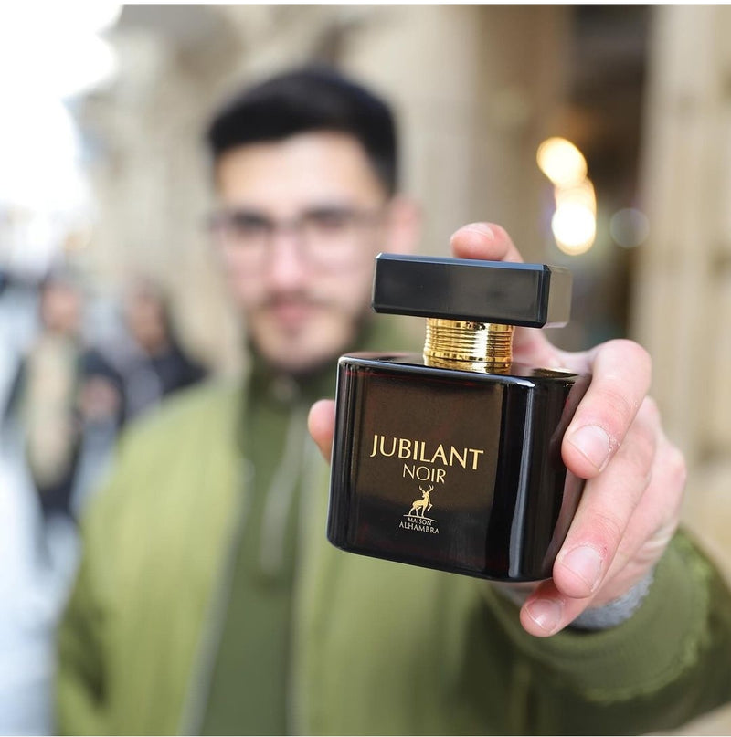 Jubilant Noir Perfume 100ml EDP by Maison Alhambra - TUZZUT Qatar Online Shopping