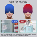 Gel Eye Mask For Hot Or Cold Therapy, Elastic Face Mask For Reducing Pressure Headache Migraine , Relaxing Eye Mask For Sleep, Relieve Tension, Unisex - TUZZUT Qatar Online Shopping
