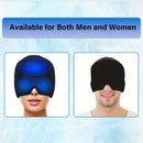 Gel Eye Mask For Hot Or Cold Therapy, Elastic Face Mask For Reducing Pressure Headache Migraine , Relaxing Eye Mask For Sleep, Relieve Tension, Unisex - TUZZUT Qatar Online Shopping