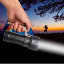 Rechargeable LED High Power Searchlight Metal 3 Mode Long Beam Flashlight Torch Max 8000 Lumens XM-LT6 - TUZZUT Qatar Online Shopping