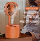 Desktop Foldable Rechargeable Humidification Mini Fan F-082 - TUZZUT Qatar Online Shopping