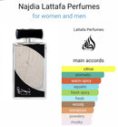 Najdia Perfume EDP - 100ML (3.4oz) With Deodorant By Lattafa - TUZZUT Qatar Online Shopping