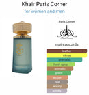 Paris Corner Khair Perfume EDP 100ml (3.4oz) - Unisex Fragrance - TUZZUT Qatar Online Shopping