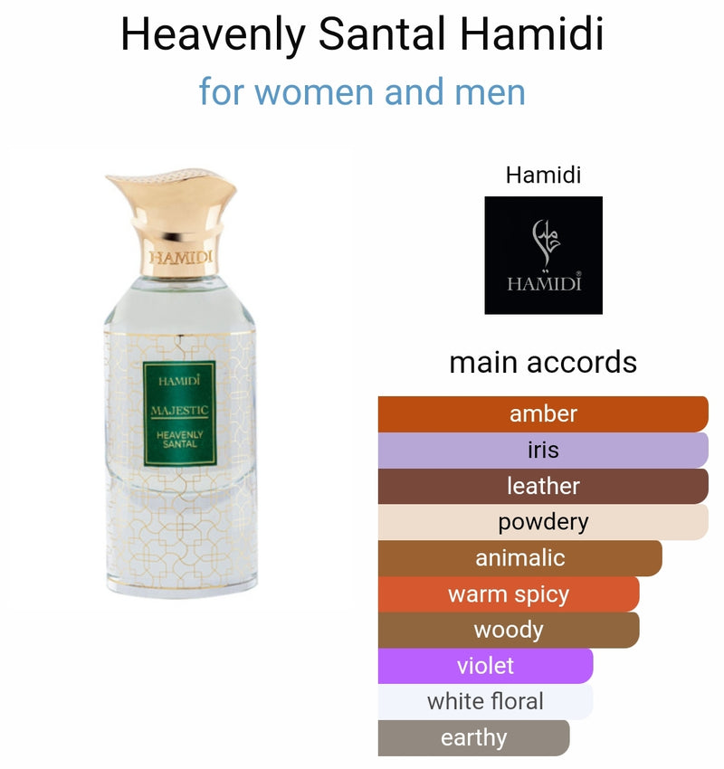 Hamidi Heavenly Santal EDP Spray Perfume 85ml