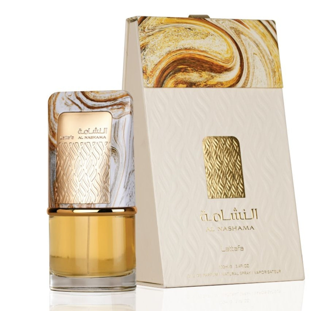 Al Nashama EDP - 100ML (3.4 OZ) By Lattafa Al Nashama EDP - 100ML (3.4 OZ) By Lattafa