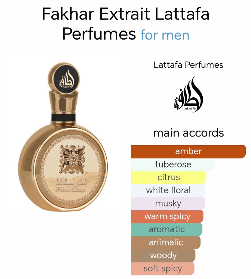 Ameer Al Oudh - Intense Oud EDP 100ml & Fakhar Gold Extrait EDP Perfume - 100ml By Lattafa