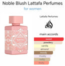 Badee Al Oud Noble Blush EDP Perfume -100ml By Lattafa for Women - TUZZUT Qatar Online Shopping