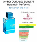 Haramain Amber Oud Aqua Dubai 100ml Extrait De Parfum - TUZZUT Qatar Online Shopping