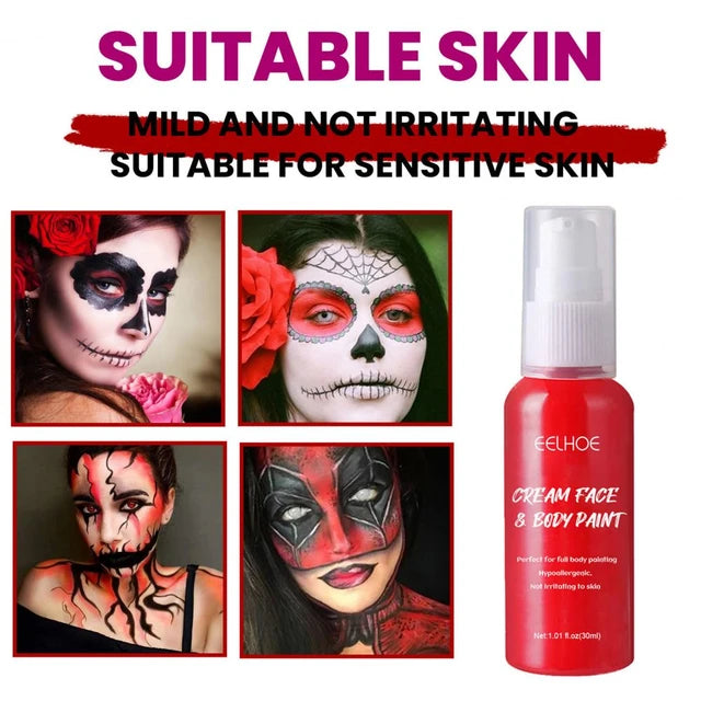 30ml Show Body Paint Beautiful Long Lasting Safe Ingredients For Adult Face Painting Body Painting 30ml Show Body Paint Beautiful Long Lasting Safe Ingredients For Adult Face Painting Body Painting