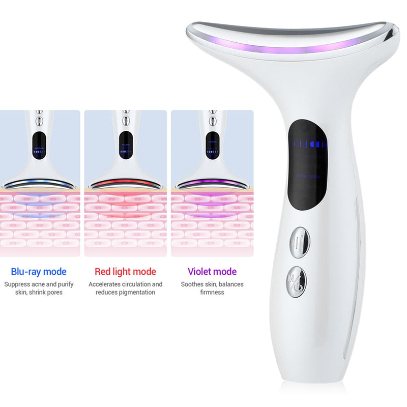 LED Facial Neck Massager - HY38