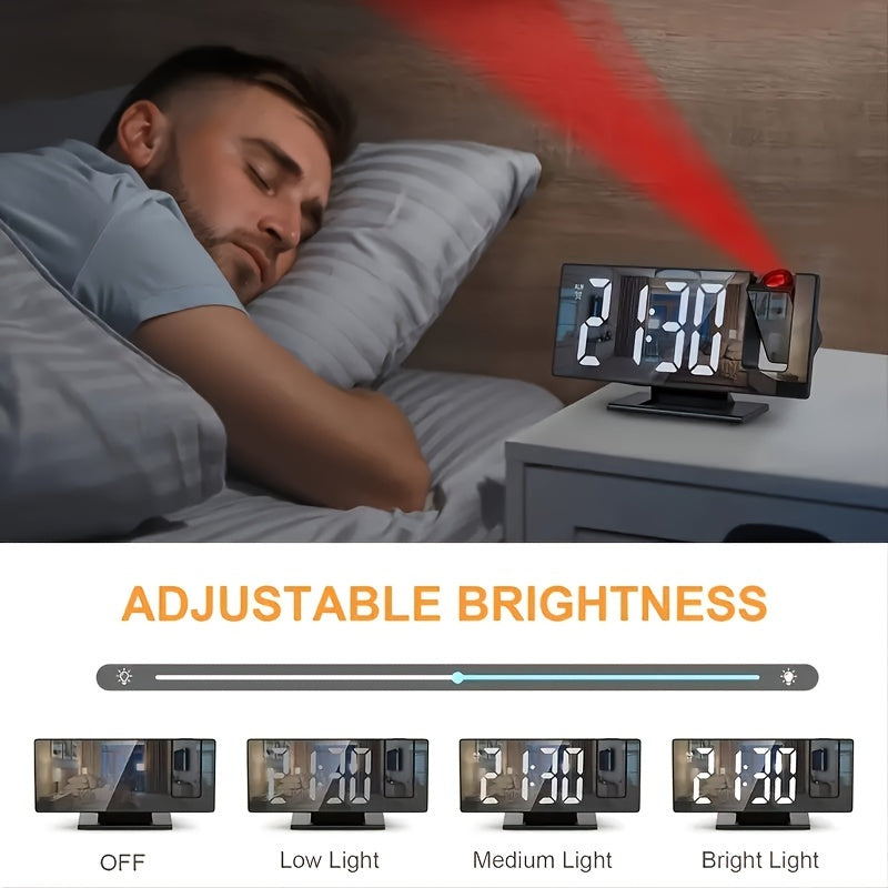 Multifunctional Projection Large Screen Digital Clock Multifunctional Projection Large Screen Digital Clock