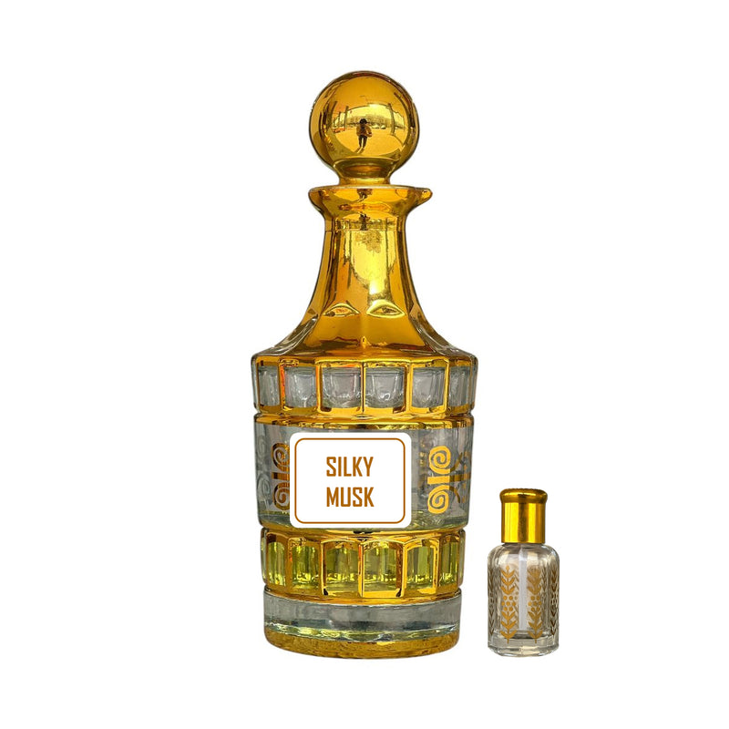 Silky Musk Perfumed Attar Oil 12ml Inspired By Ajmal - TUZZUT Qatar Online Shopping