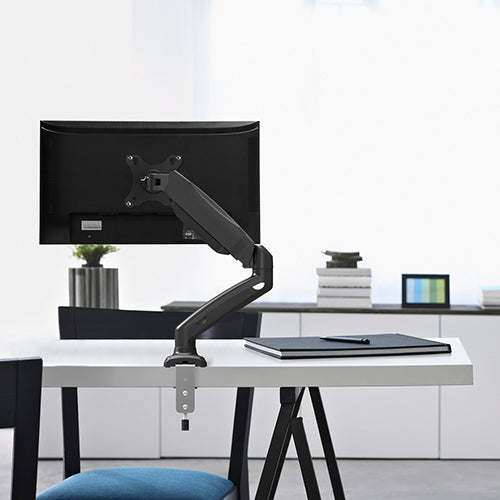 Single Monitor Gas Spring Deskmount - SH 130 C012 (Fits Most 17 Single Monitor Gas Spring Deskmount - SH 130 C012 (Fits Most 17