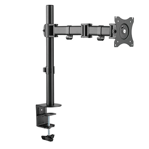 Single Monitor Pole-Mounted Monitor Arm - SH 070C012 (Fits Most 13" ~ 27") - Tuzzut.com Qatar Online Shopping