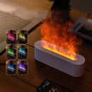 DQ709 Flame Aromatherapy Diffuser Quiet USB Air Humidifier - TUZZUT Qatar Online Shopping